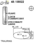 Skisse av Forlovelsesringer i sølv, 5 mm. SØLV MED DIAMANT - 4808022