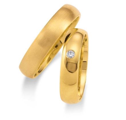 Gifteringer i gult gull 9kt, 5 mm. GETTMANN - 1110350 Gifteringer i gult gull 9kt, 5 mm. GETTMANN - 1110350