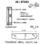 Skisse av hvitt gull 14 kt, 5.5 mm. Smart line - 480706300