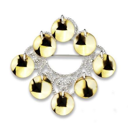 Liten sølje, hvit. Nordlandssølv - 603 Liten sølje, hvit. Nordlandssølv - 603