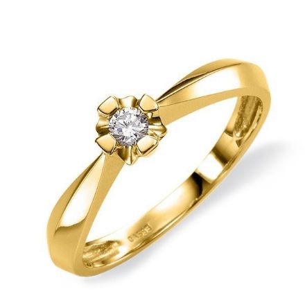 Diamantring Evita med 0,05 ct W-Si-501050 Diamantring Evita med 0,05 ct W-Si-501050