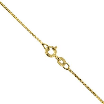 Veneziansk forgylt kjede 45 cm/0.9 mm -12104945 Veneziansk forgylt kjede 45 cm/0.9 mm -12104945