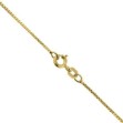 Veneziansk forgylt  kjede 38 cm / 0,9 mm -12104938
