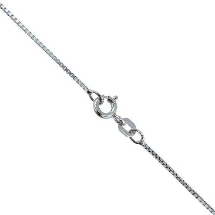 Veneziansk rhodinert kjede 45 cm / 0,9 mm -121050545 Veneziansk rhodinert kjede 45 cm / 0,9 mm -121050545