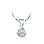 Diamantsmykke Sitara i gull med 0,24 ct W-Si-322124