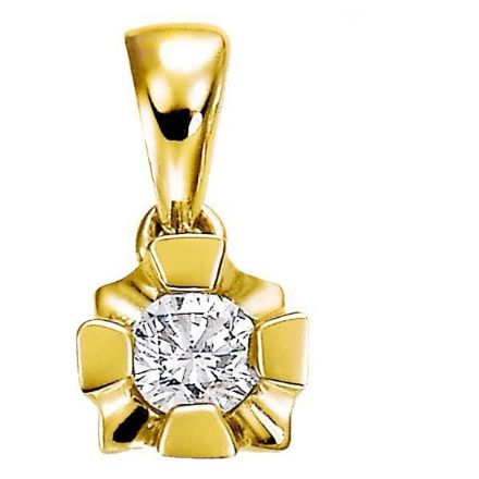 Diamantsmykke Evita i gull med 0,05 ct W-Si-503050 Diamantsmykke Evita i gull med 0,05 ct W-Si-503050
