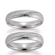 Gifteringer i hvitt gull 14 kt, 4.5 mm. GERSTNER - 20704