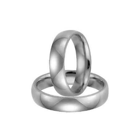 Gifteringer i palladium 500, 5 mm. GERSTNER - 283105 Gifteringer i palladium 500, 5 mm. GERSTNER - 283105