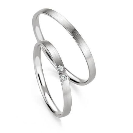 Gifteringer i platina 950, 2 mm. BASIC SLIM - 44804329 Gifteringer i platina 950, 2 mm. BASIC SLIM - 44804329