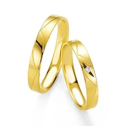 Gifteringer i gult gull 14 kt, 3.5 mm. BASIC SLIM - 4804203 Gifteringer i gult gull 14 kt, 3.5 mm. BASIC SLIM - 4804203