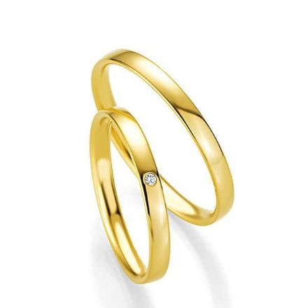 Gifteringer i gult gull 9 kt, 2 mm. BASIC SLIM - 14804301 Gifteringer i gult gull 9 kt, 2 mm. BASIC SLIM - 14804301