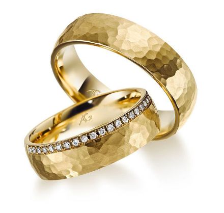 Gifteringer i gult gull 14 kt, 6 mm. GERSTNER -28673GERSTNER -28673 Gifteringer i gult gull 14 kt, 6 mm. GERSTNER -28673