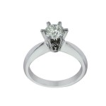 Diamantring forlovelsesring Athene 0,50ct River(D)-SI1-50346