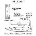 Skisse av gult gull 14 kt, 5.5 mm. Smart line - 4807027