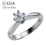 Diamantring - frierring Athene med 0,61 ct TW/F-VS1-5036610170