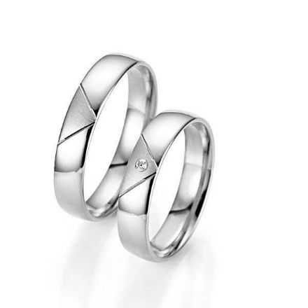 Gifteringer i gull 14 kt, 4.5 mm. Smart line - 48070070 Gifteringer i gull 14 kt, 4.5 mm. Smart line - 48070070