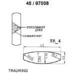 Skisse av gull 14 kt, 4.5 mm. Smart line - 48070080