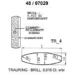 Skisse av gult gull 14 kt, 5 mm. Smart line - 48070290