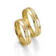 Gifteringer i gult gull 14 kt, 4.5 mm. Smart line - 48070370