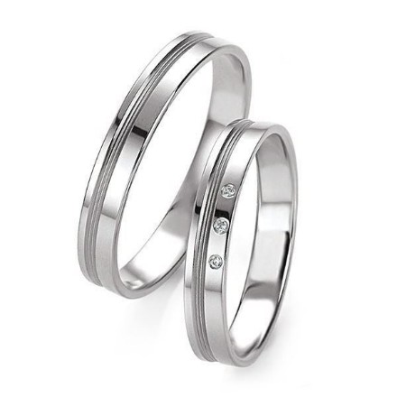 Gifteringer i hvitt gull 9 kt, 3.5 mm. BASIC LIGHT - 14805625 Gifteringer i hvitt gull 9 kt, 3.5 mm. BASIC LIGHT - 14805625