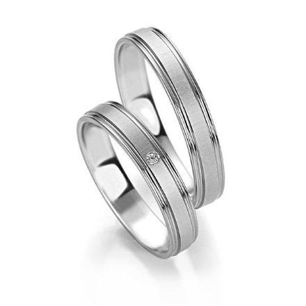 Gifteringer i platina 950, 4 mm. BASIC LIGHT - 44805657 Gifteringer i platina 950, 4 mm. BASIC LIGHT - 44805657