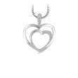 Diamantsmykke i gull med 0,035 ct W-Si - 232439