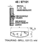 Skisse av gult gull 14 kt, 4 mm. Smart line - 480710199