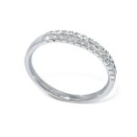 Diamantring i hvitt gull med 0,25 ct W-Si-AR01141