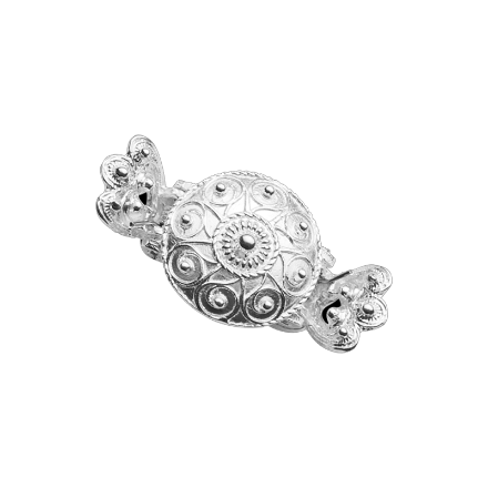 Hårklype Hedda liten, oksidert. Meldal  Hårklype Hedda liten, oksidert. Meldal