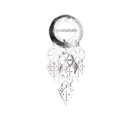 Trøndersølje medium, handgravert, oksidert. Nord-Trøndelag  Trøndersølje medium, handgravert, oksidert. Nord-Trøndelag