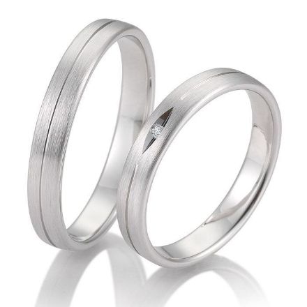 Gifteringer i hvitt gull 14 kt, 3.5 mm. BASIC LIGHT - 4805713 Gifteringer i hvitt gull 14 kt, 3.5 mm. BASIC LIGHT - 4805713