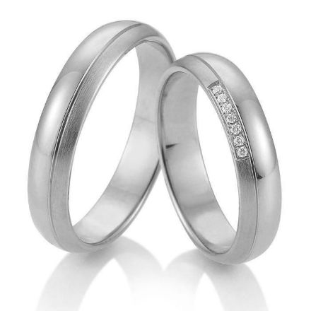 Gifteringer i hvitt gull 14 kt, 4.5 mm. BASIC LIGHT - 48057071 Gifteringer i hvitt gull 14 kt, 4.5 mm. BASIC LIGHT - 48057071