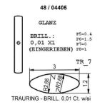 Gifteringer i hvitt gull 14kt fra Breuning. PROFIL LIGHT