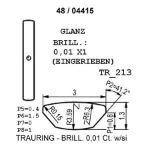 Gifteringer i gult gull 14kt fra Breuning. PROFIL LIGHT