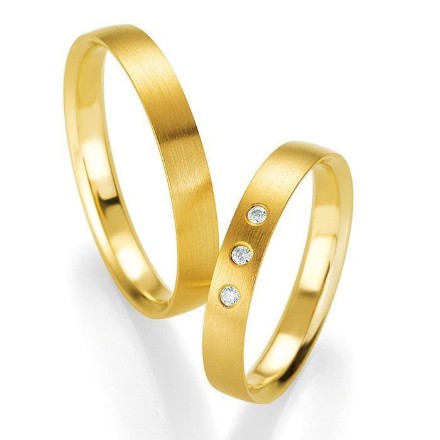 Gifteringer i gult gull 14 kt, 3.5 mm. PROFIL LIGHT - 4804416 Gifteringer i gult gull 14 kt, 3.5 mm. PROFIL LIGHT - 4804416