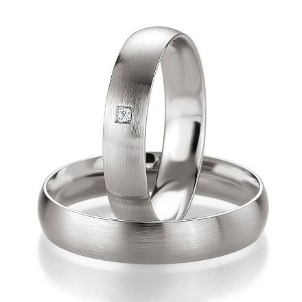 Gifteringer i hvitt gull 14 kt, 4.5 mm. PROFIL LIGHT - 4804408 Gifteringer i hvitt gull 14 kt, 4.5 mm. PROFIL LIGHT - 4804408