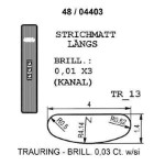 Gifteringer i hvitt gull 14kt fra Breuning. PROFIL LIGHT