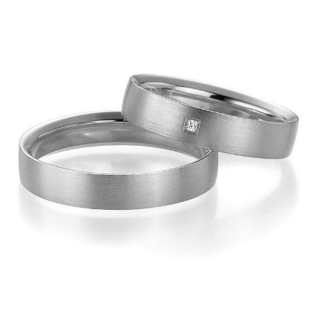 Gifteringer i hvitt gull 14 kt, 4.5 mm. PROFIL LIGHT - 48044181 Gifteringer i hvitt gull 14 kt, 4.5 mm. PROFIL LIGHT - 48044181