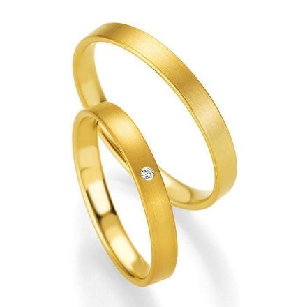 Gifteringer i gult gull 9 kt, 3 mm. PROFIL LIGHT - 48044010 Gifteringer i gult gull 9 kt, 3 mm. PROFIL LIGHT - 48044010