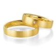 Gifteringer i gult gull 9 kt, 4.5 mm. PROFIL LIGHT - 48044180