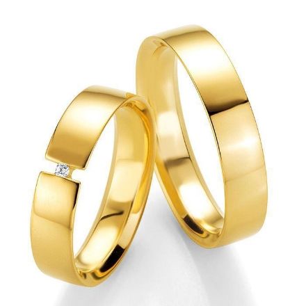 Gifteringer i gult gull 9 kt, 5 mm. PROFIL LIGHT - 48044190 Gifteringer i gult gull 9 kt, 5 mm. PROFIL LIGHT - 48044190