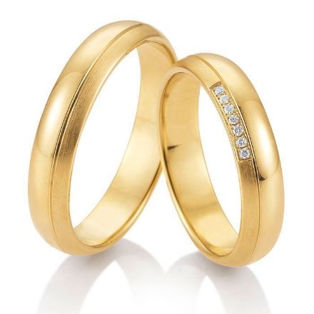 Gifteringer i gult gull 9 kt, 4.5 mm. BASIC LIGHT - 14805707 Gifteringer i gult gull 9 kt, 4.5 mm. BASIC LIGHT - 14805707