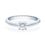 Enstens diamantring Elissa m/0,40 ct i 14kt gull. TW-Si. -18004040