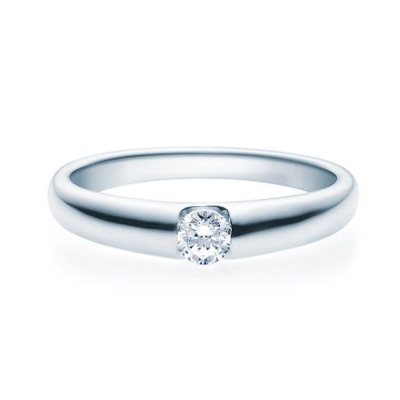 Enstens diamantring med 0,20 ct i 14kt gull. TW-Si. -18005020 Enstens diamantring med 0,20 ct i 14kt gull. TW-Si. -18005020
