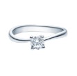 Enstens diamantring Melina med 0,40 ct i 14kt gull. TW-Si. -18011040