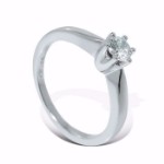 Diamantring forlovelsesring Ida 0,25 ct W-P1 - COC00987