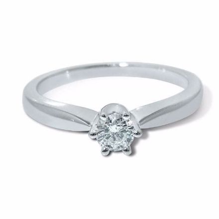 Diamantring forlovelsesring  Ida 0,20 ct W-Si - COC00986 Diamantring forlovelsesring  Ida 0,20 ct W-Si - COC00986