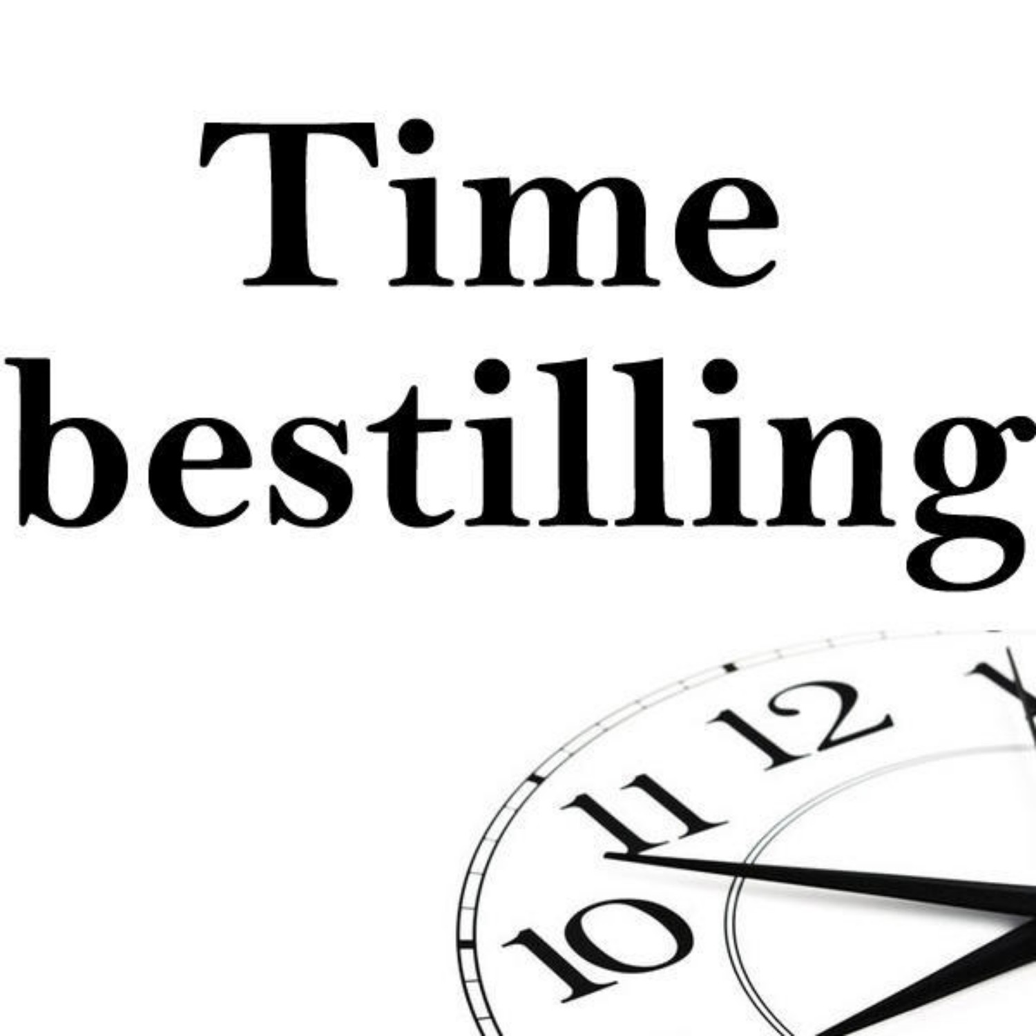 Timebestilling - 161017