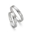 Gifteringer fra Breuning i platina 950, 3.5 mm. BASIC LIGHT - 44804223