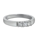 Diamantring Iselin med 3x0,10 ct TW-Si-8503010